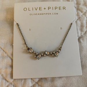 Olive and piper necklace. Constellation pendant
